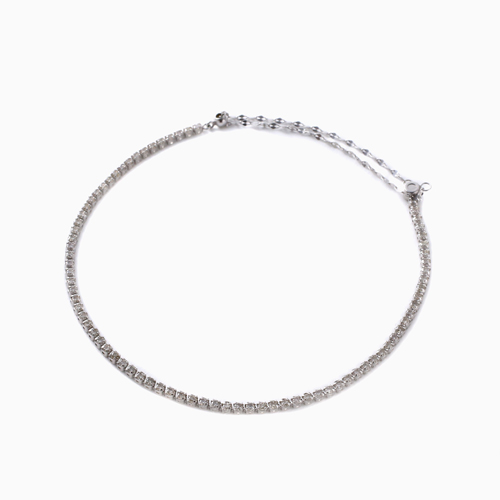 プラチナ Pt850 ダイヤモンド 合計1カラット ブレスレット 4747-HG22