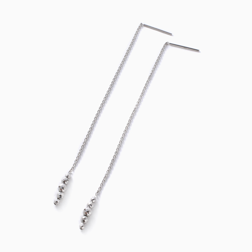 日本製 純プラチナ Pt999　ミラーボール アメリカンピアス 4751-NM22