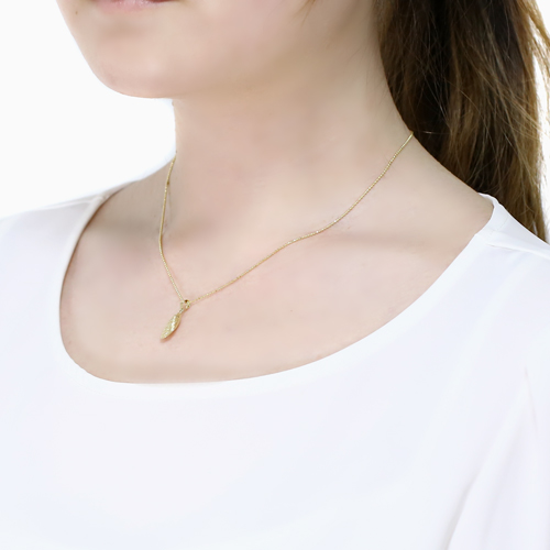 スペイン製 18金 コルドバ パンダント ムール貝 男女兼用 4772-AM22