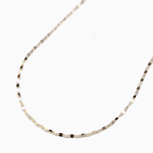 18金 セミロング ペダル ネックレス 50cm 4781-PW23