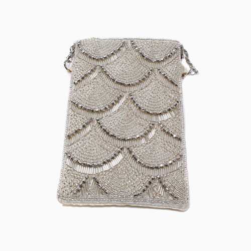 ウロコビーズスマホショルダー 結婚式 2次会 スマホケース 4791-MZ23