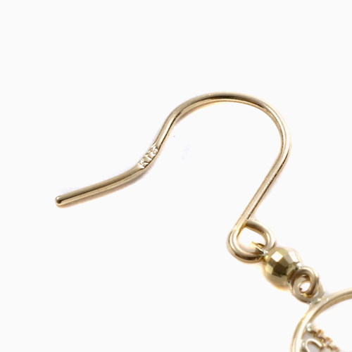 送料無料・消費税込】18金/K18YG/イエローゴールド ピアス