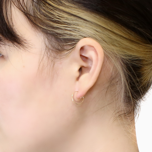 送料無料・消費税込】18金/K18YG/イエローゴールド イヤークリップ