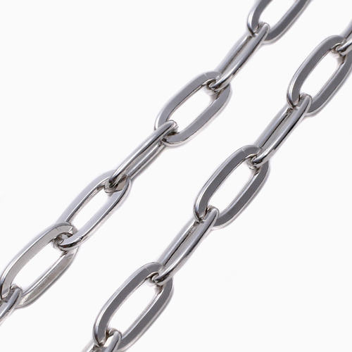 スターリングシルバー SV925 ペーパークリップ ネックレス 80cm 38.2g 4897-DB23