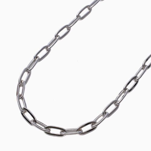 スターリングシルバー SV925 ペーパークリップ ネックレス 80cm 38.2g 4897-DB23