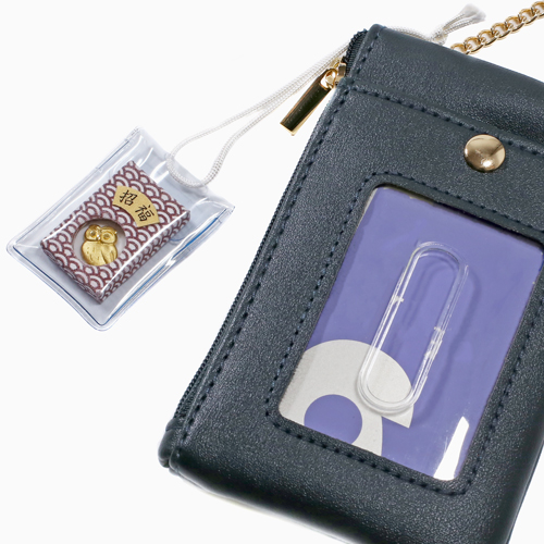 送料無料】純金/K24/24金 ふくろう/梟/owl 根付 ストラップ お守り  