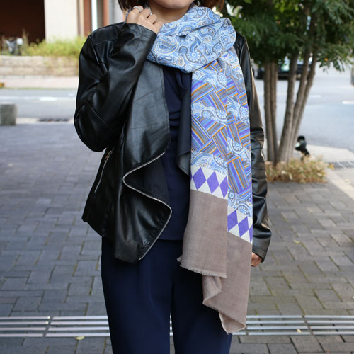 送料無料】【フランス製/A.M.dePARIS/アームドパリ】ストール/スカーフ  