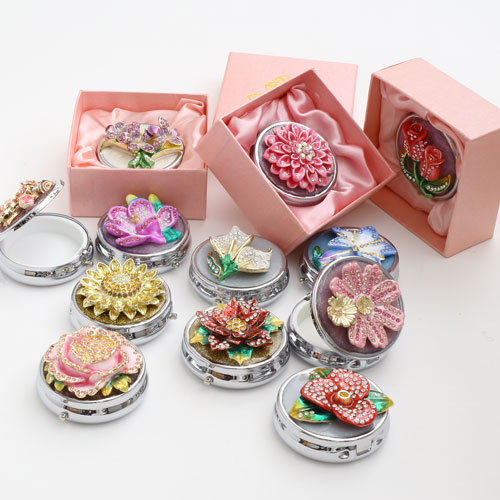 送料無料】【中国製/日本デザイン企画】ジュエリーケース/ピルケース