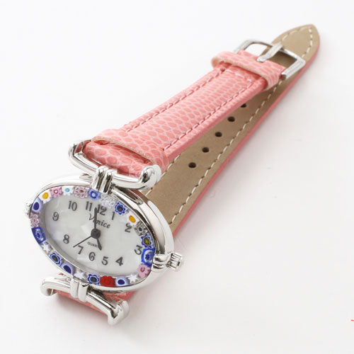 送料無料】【イタリア製】ベネチアンガラス/ベネチアングラス 腕時計