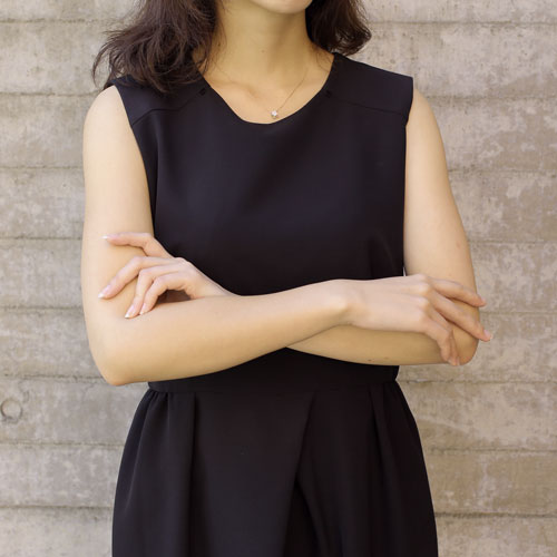 10金ピンクゴールド ピンクトルマリン ペリドット シェル ペンダント フラワーモチーフ 5408-PG17