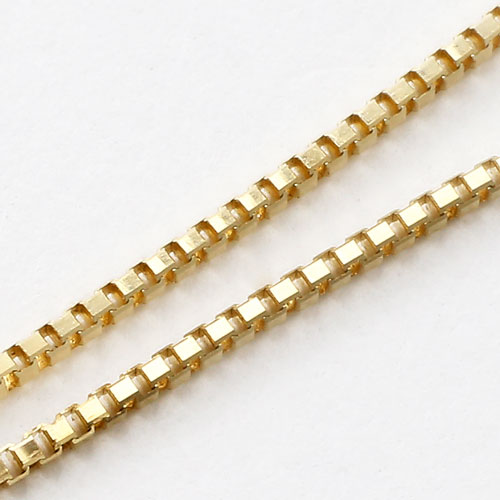 18金 ベネチアン アジャスター フリーサイズ 7cm 0.8ｇ K18 刻印　5419-NG16