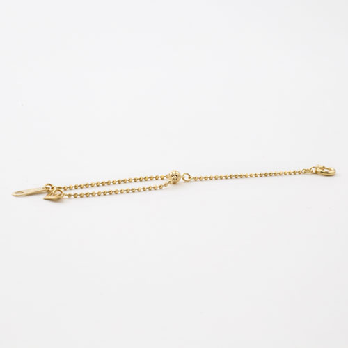 送料無料】【日本製】18金(K18)アジャスター/アジャスタブル カット  