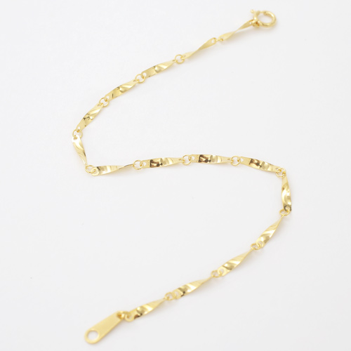 日本製 純金 24金 ブレスレット ジュエリー レディース ひねり 5452-NM17