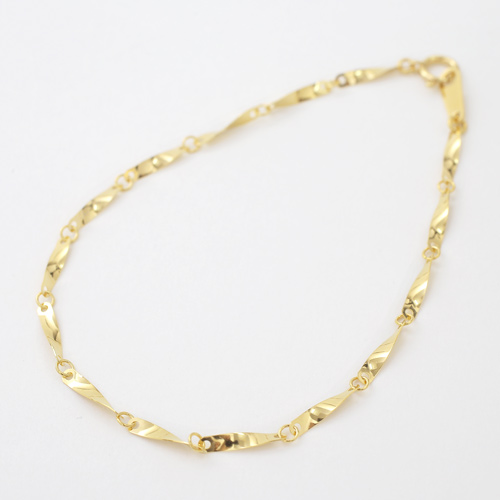 日本製 純金 24金 ブレスレット ジュエリー レディース ひねり 5452-NM17