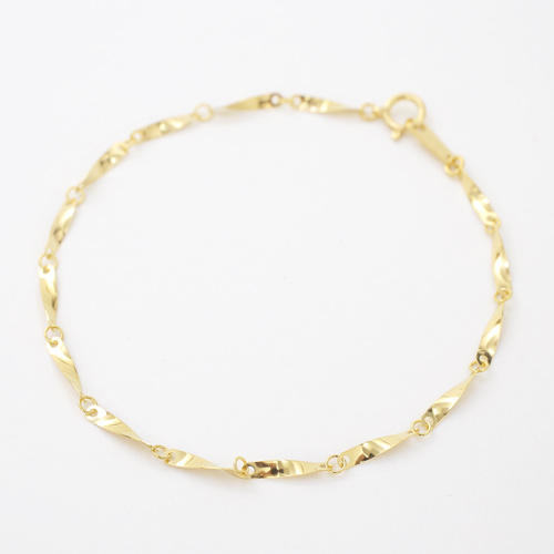 日本製 純金 24金 ブレスレット ジュエリー レディース ひねり 5452-NM17