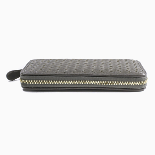 グレー レザー 長財布 送料無料】レザ/本革/牛革 ファッション グレー/gray ラウンド