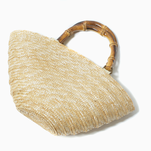 送料無料】【イタリア製】麦わら/草編み かご/カゴ バッグ/鞄  