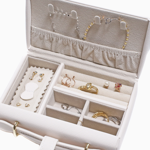 送料無料】ジュエリーボックス ジュエリーケース 携帯用 持ち運び 収納