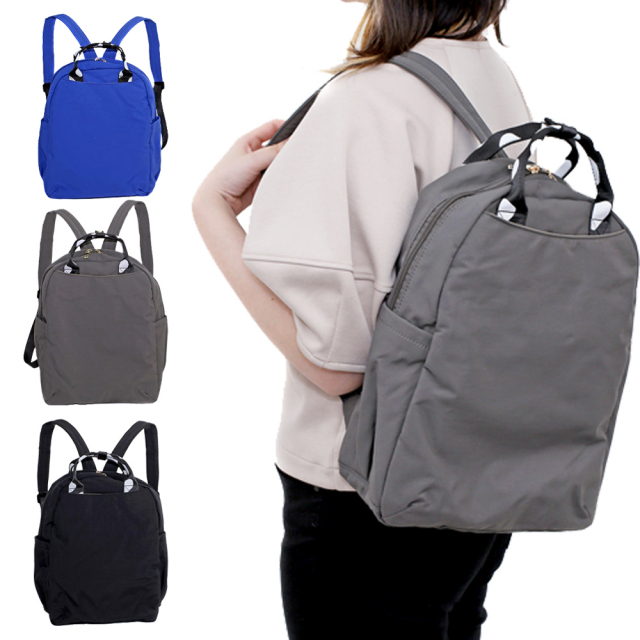 水玉模様のフラップ付きリュック Paul Smith/ポールスミス ドット水玉  