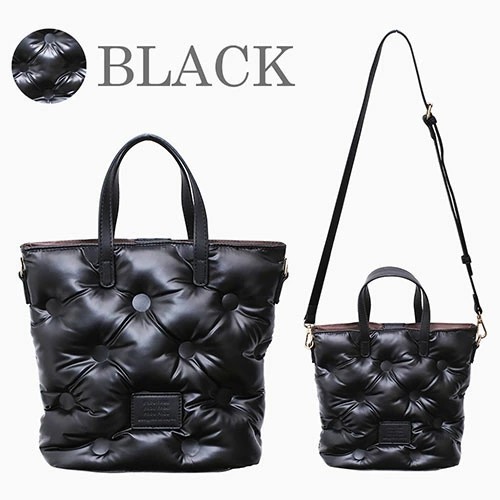 【送料無料】バッグ ハンドバッグ ショルダーバッグ BAG/鞄/カバン/かばん 2WAY 肩掛け 斜め掛け お出かけ 黒/ブラック シルバー キルティング メタリック 合成皮革/合皮 お洒落/オシャレ かわいい レディース/女性 記念日 お祝い 誕生日 母の日 プレゼント 贈り物 5759-MZ24