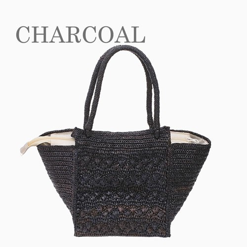 【送料無料】IVAHONA /イヴァオナ バッグ ハンドバッグ かごバッグ 鞄/BAG/かばん/カバン お出かけ サマーバッグ 春夏 ブラック ブラウン ラフィア コットン 編み込み 軽量 お洒落 かわいい レディース 記念日 お祝い 誕生日 プレゼント BETTY LOTUS 5763-IJ25