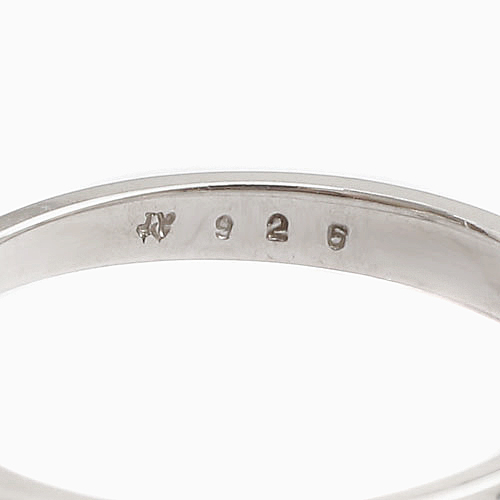 シルバー リング 2点セット シンプル デザイン 6023-XS22