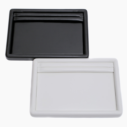 リング差し ジュエリートレー ブラック 合皮 6050-OK24