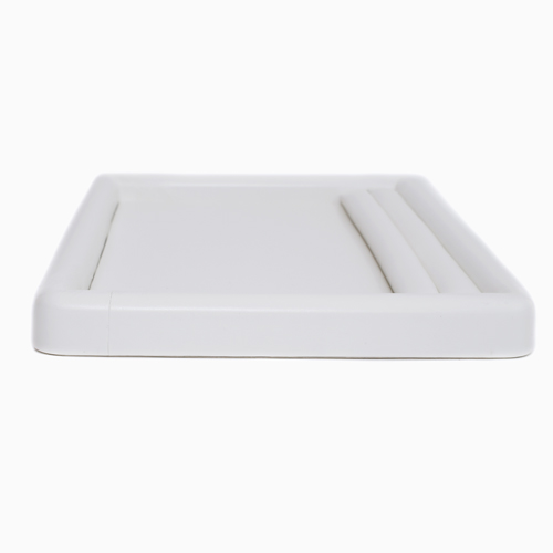 リング差し ジュエリートレー ホワイト 合皮 6051-OK24