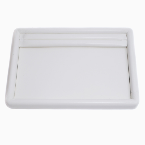 リング差し ジュエリートレー ホワイト 合皮 6051-OK24