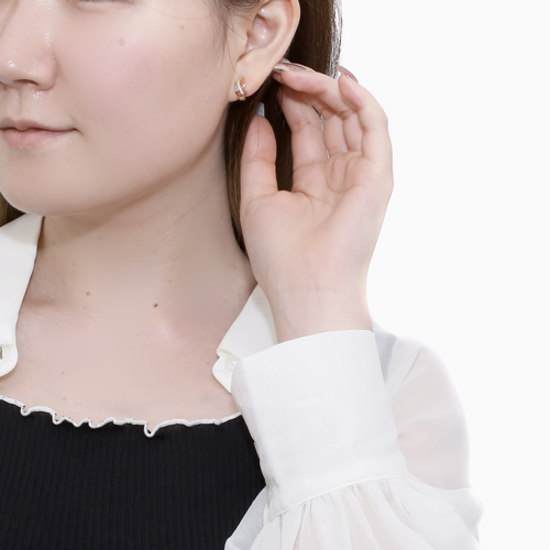 10金 ピアリング イヤークリップ ダイヤモンド 0.05ct 6068-UK24