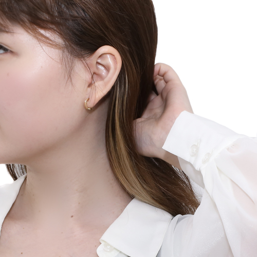 送料無料】日本製 正規品 ピアリング/イヤリング/イヤークリップ 18金  