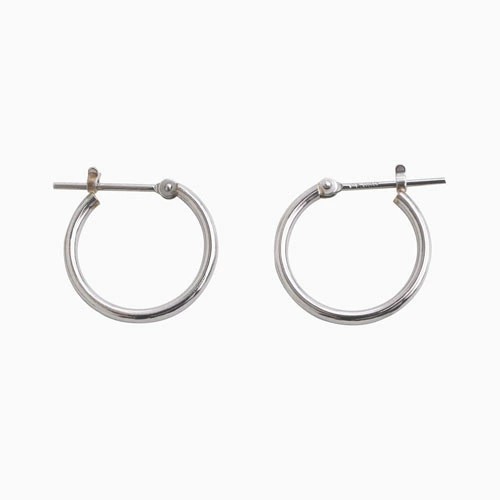 【美品‼︎】Pt900 プラチナ ピアス フープピアス リングピアス 刻印あり 楽天市場】プラチナ中折れ式フープピアス(14mmセミラウンド