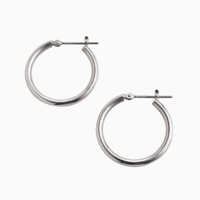 送料無料】正規品 プラチナ/プラチナ900 Pt900/pt900 ピアス/フープ