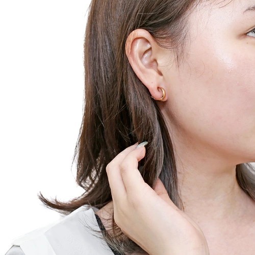 送料無料】18金/K18 k18/18k ピンクゴールド イヤリング/イヤー