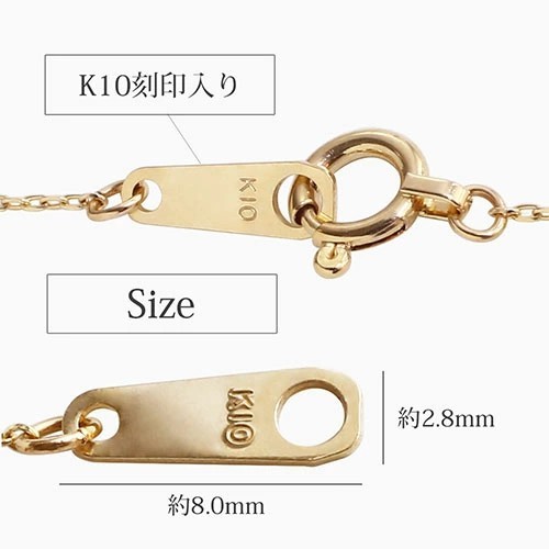 送料無料】10金/K10 K10YG/イエローゴールド ペンダント/ネックレス