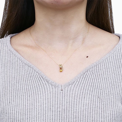 送料無料】10金/K10 K10YG/イエローゴールド ペンダント/ネックレス