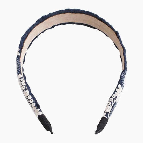 arro　刺繍カチューシャ　ヘアバンド　ヘッドドレス　ハンドメイド REAL STYLE（ファッション） カチューシャ ヘアバンド 幅広 痛く