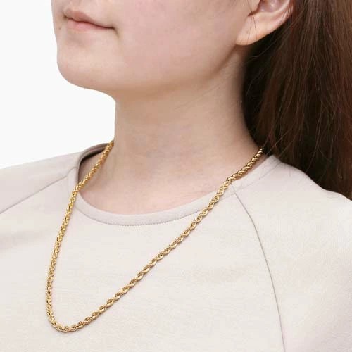 本物　18K ゴールド ネックレス 　刻印有り 送料無料】【日本製】18金/K18 刻印 ネックレス スクリュー