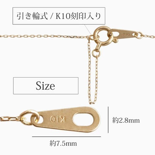 10金 K10 K10YG GOLD ゴールド ペンダント ネックレス アクセサリー