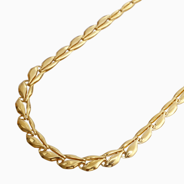 純金 K24 24k 24金 リバーシブル ゴージャス グラデーション ネックレス アクセサリー デザイン 7.5g以上 オシャレ 5.3mm幅 造幣局刻印入 6320-PW25