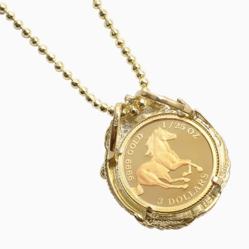 干支 タツ 辰 リアル ドラゴン 龍 コインペンダント アクセサリー