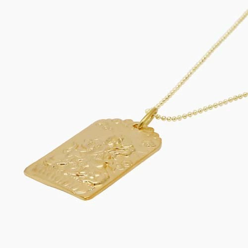 送料無料】開運招福 SV925製 お守り 15g 仏像 仏 ペンダント 地金 豪華