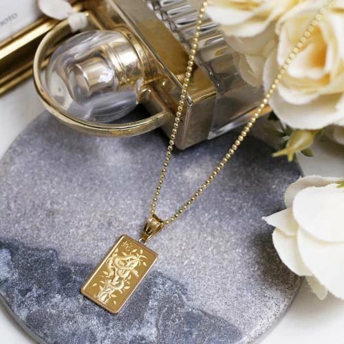 純金 K24 24金 ゴールド GOLD 5g インゴットペンダント コイン COIN