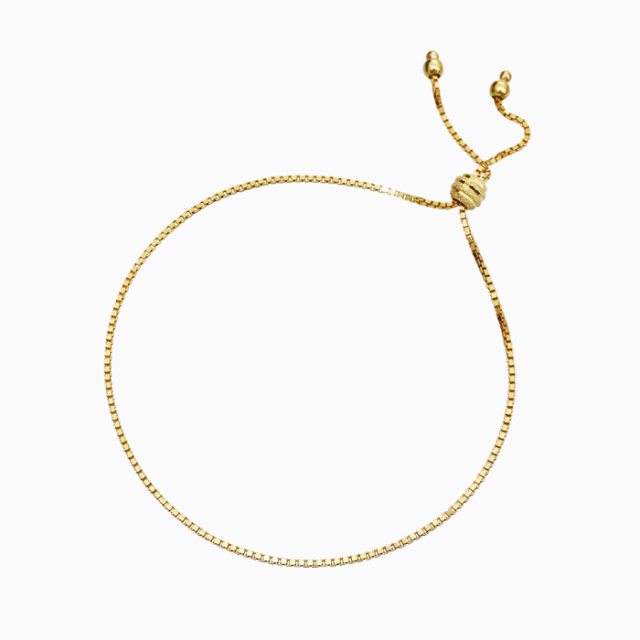 クリックポスト対応 DIBI ディビ イタリア製 ITALY シルバー SILVER 925 ゴールドメッキ ブレスレット シリコンボール スライド式  6408-DB25