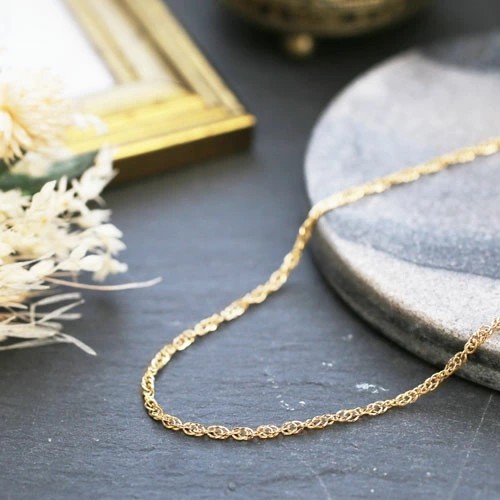 K18 18金 ゴールドスクリューネックレス 50cm 楽天市場】18金 ネックレス チェーン 50cm 18k k18 中空