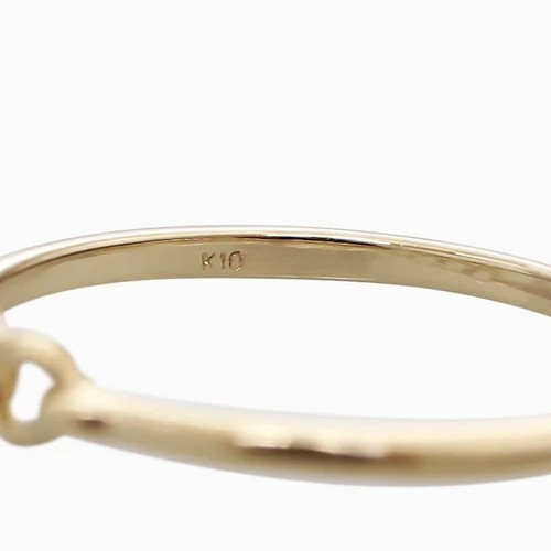 送料無料】10金/K10 K10YG/ゴールド GOLD リング 指輪 地金