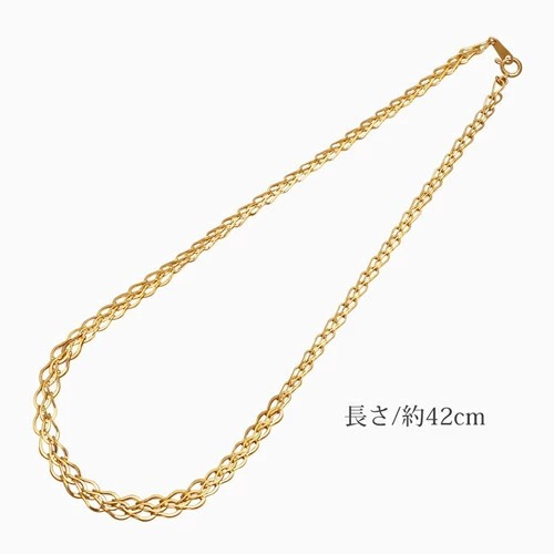 日本製 純金 24金 K24 24k GOLD ゴールド ネックレス グラデーション