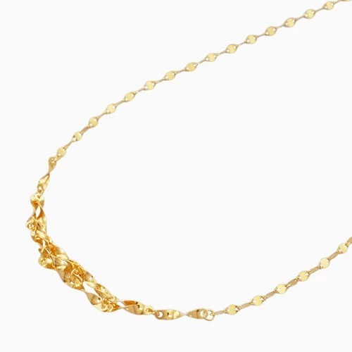 日本製 純金 24金 K24 24k GOLD ゴールド ネックレス グラデーション