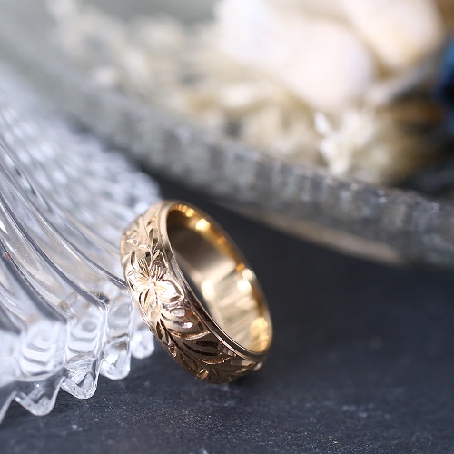 受注生産】日本製 徳力/徳力本店 18金/K18/K18PG ピンクゴールド  