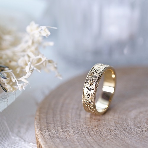 送料無料】【受注生産】日本製 徳力/徳力本店 純金/K24 リング/指輪  